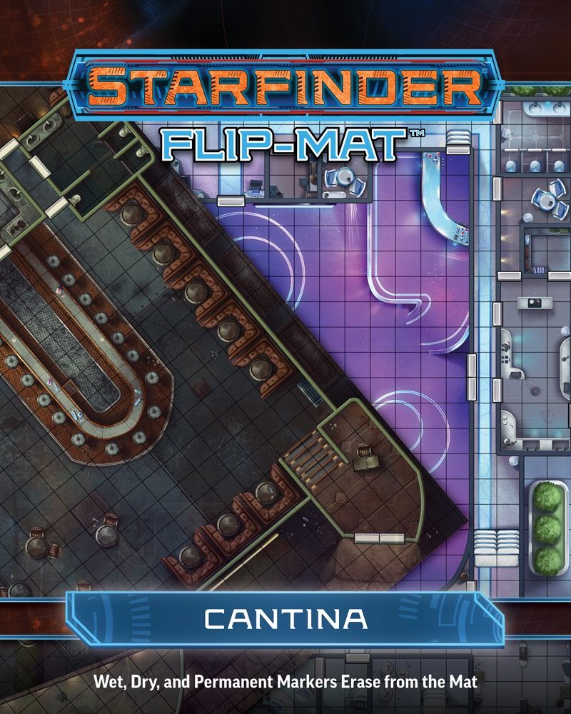 Starfinder RPG Flip Mat Cantina