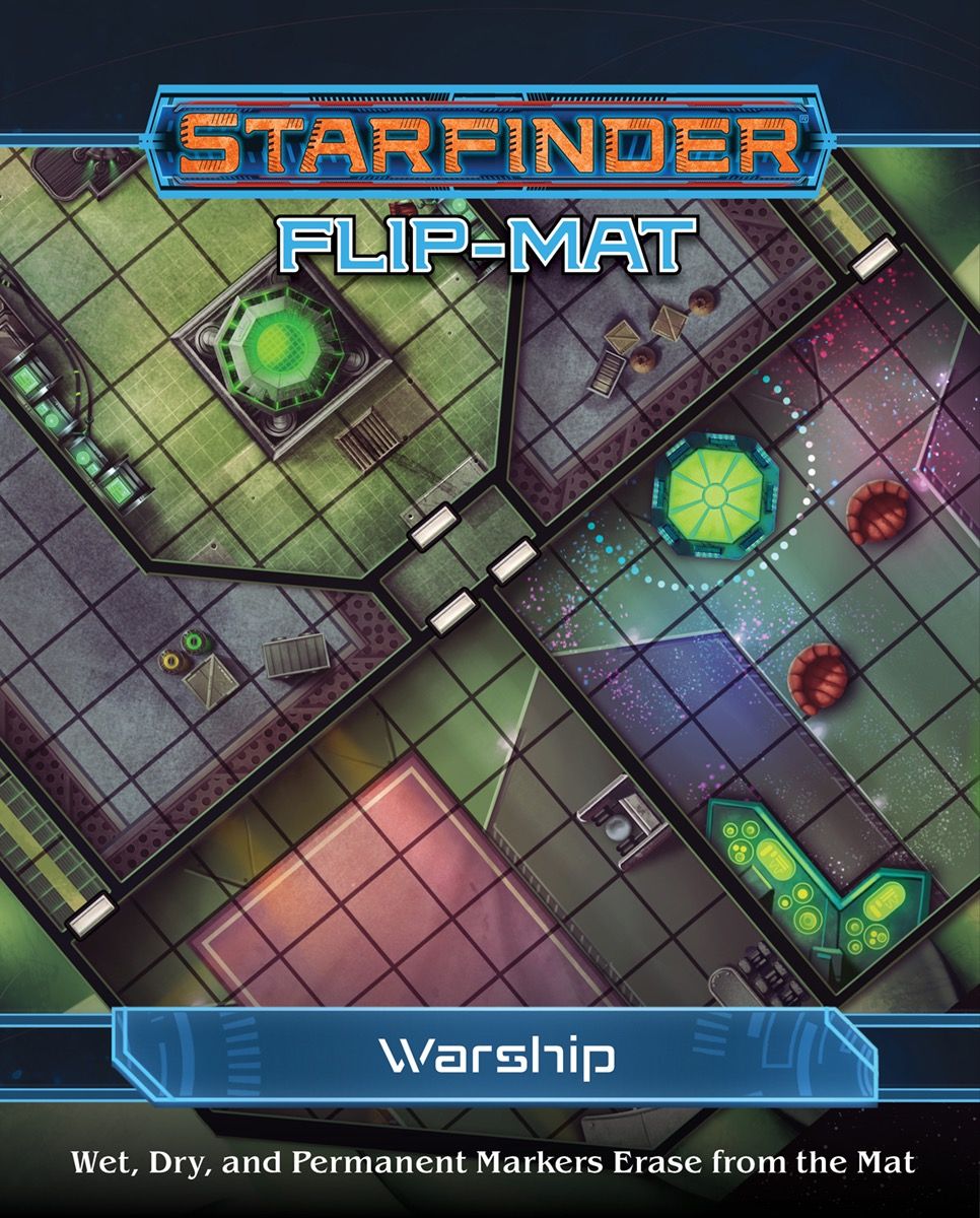 Starfinder RPG Flip Mat Warship
