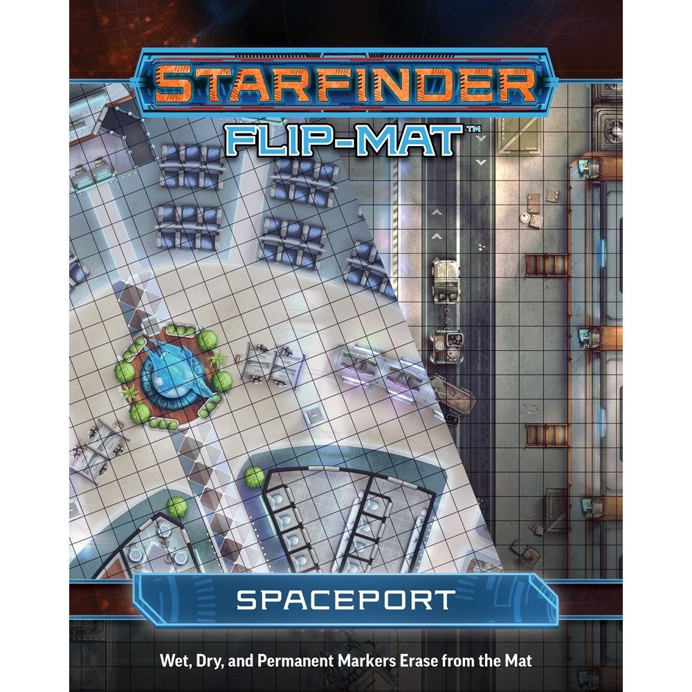 Starfinder RPG Flip Mat Spaceport