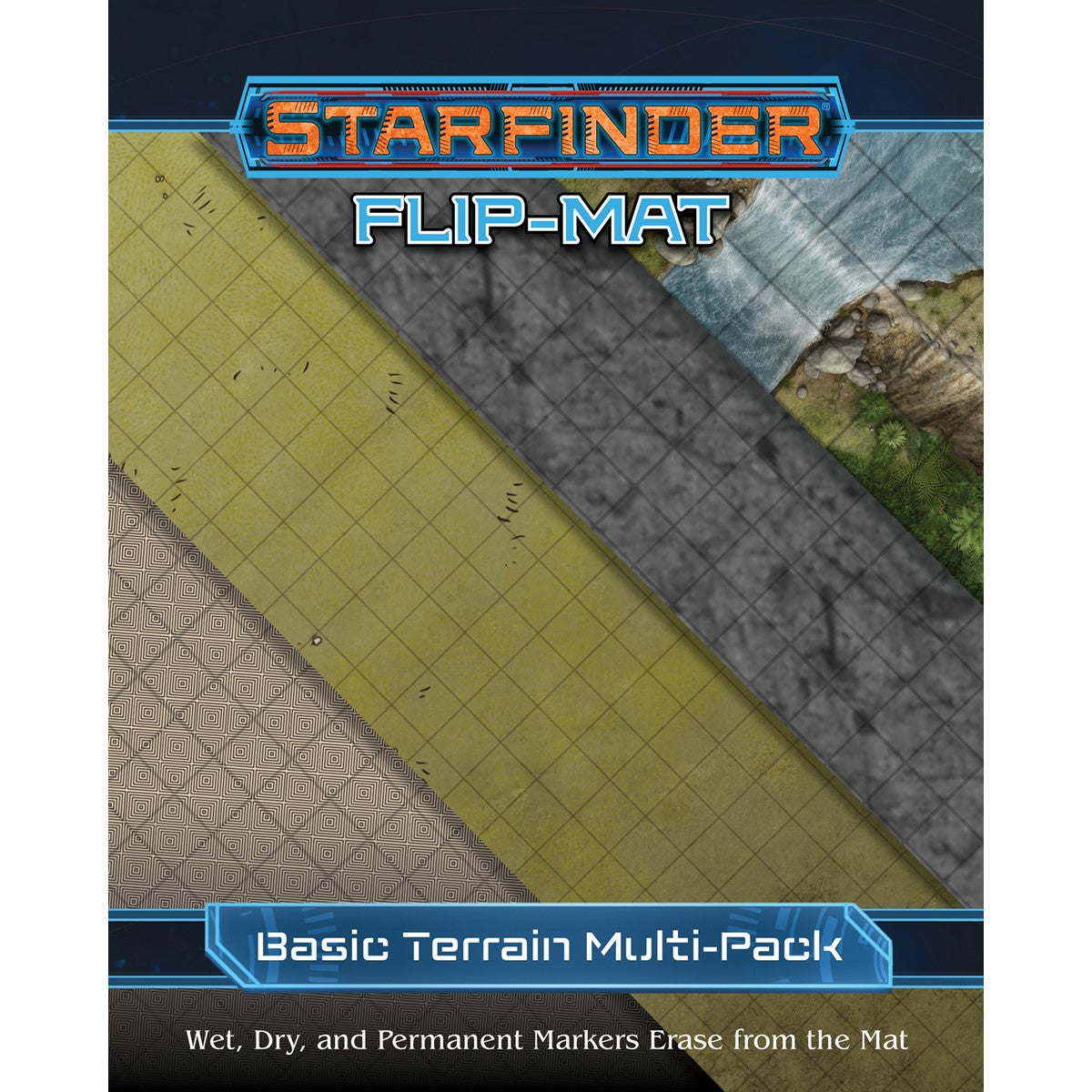 Starfinder RPG Flip Mat: Basic Terrain Multi-Pack