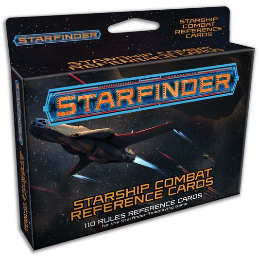 Starfinder RPG Starship Combat Reference Cards