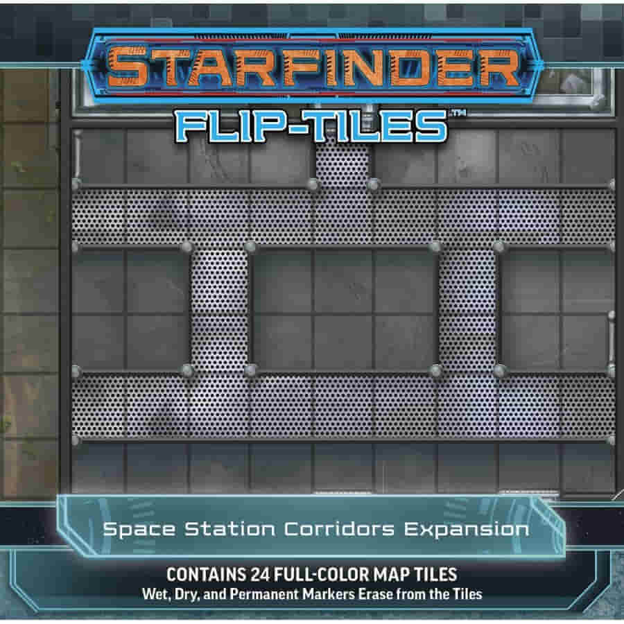 Starfinder RPG Flip Tiles: Space Station Corridors Expansion