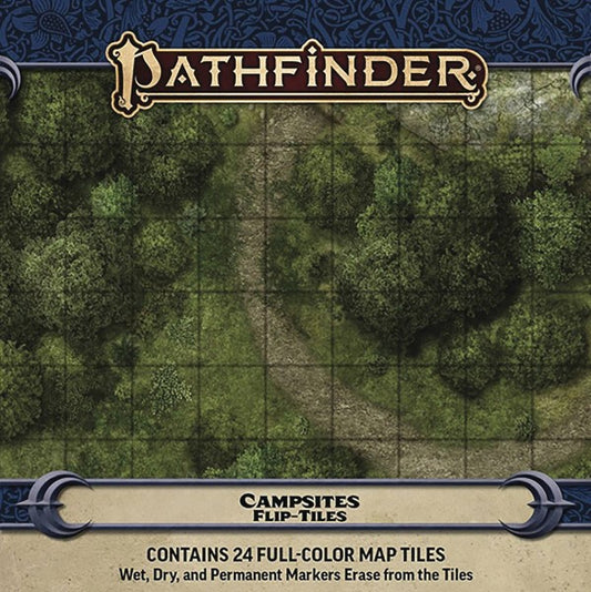 Pathfinder Accessories Flip Tiles Campsites