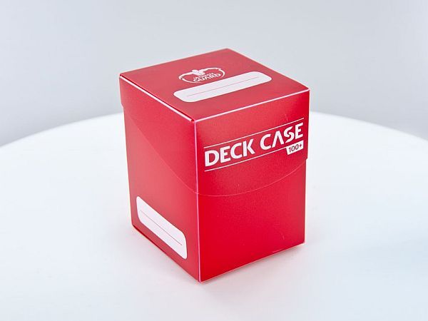 Ultimate Guard Deck Case 100+ Standard Size Red Deck Box