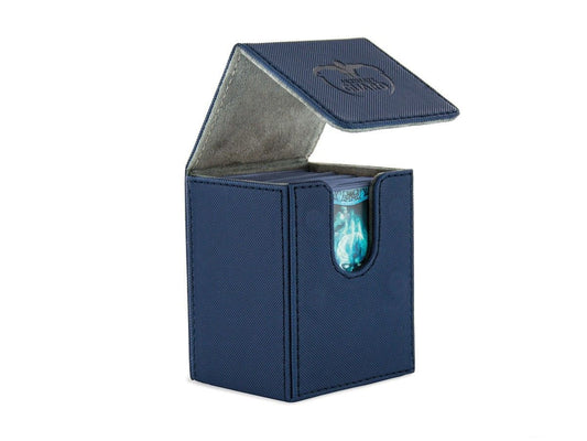 Ultimate Guard Flip Deck Case 100+ Standard Size XenoSkin Blue Deck Box