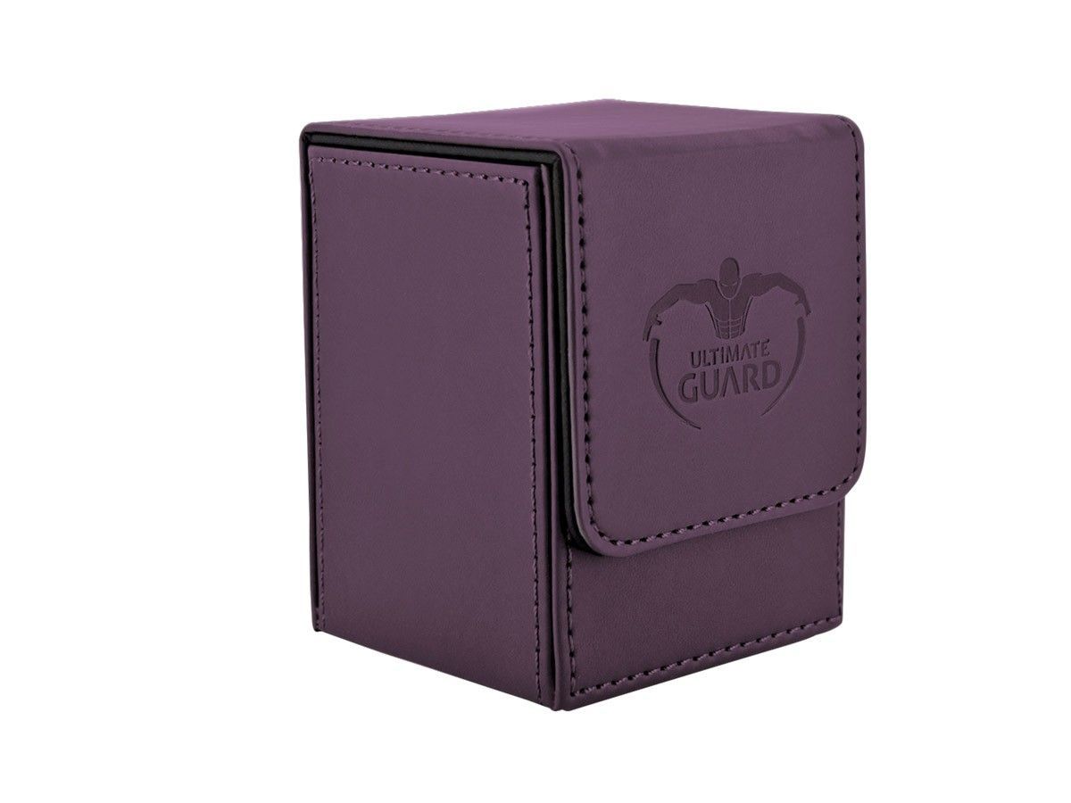 Ultimate Guard Flip Deck Case 100+ Standard Size Purple Deck Box