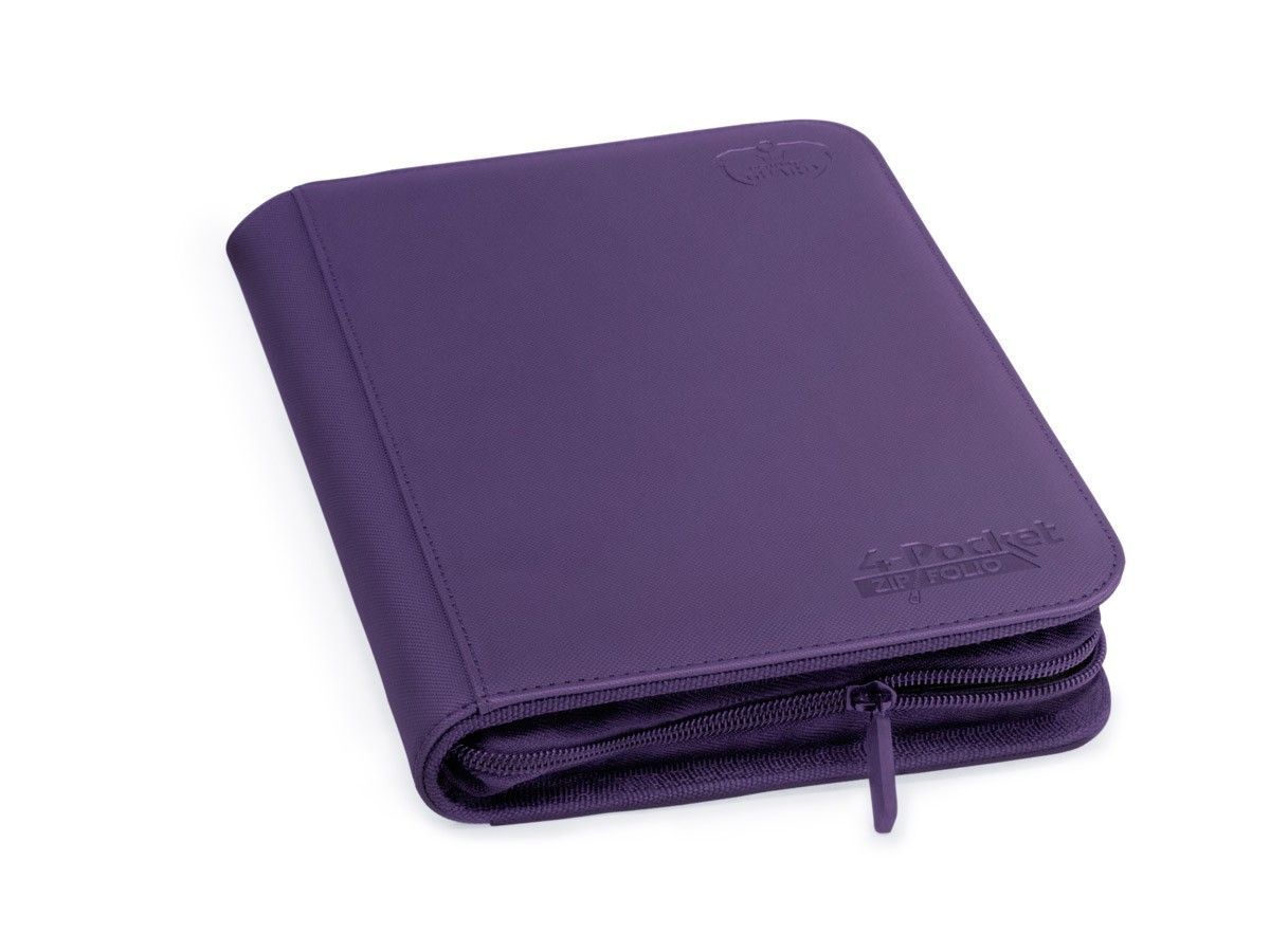 Ultimate Guard 8-Pocket ZipFolio XenoSkin Purple Folder