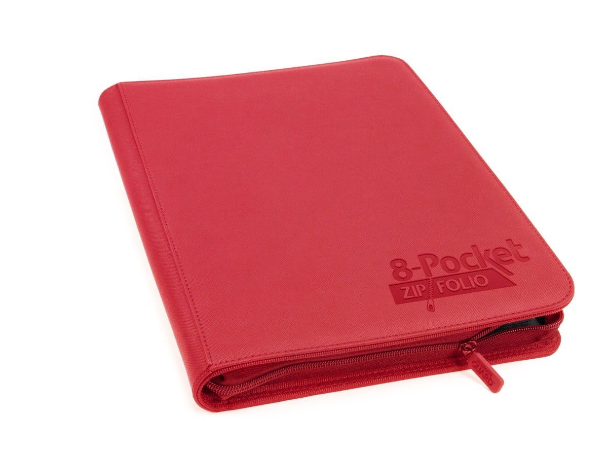 Ultimate Guard 16-Pocket ZipFolio XenoSkin Red Folder