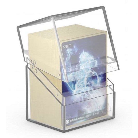 Ultimate Guard Boulder Deck Case 80+ Standard Size Clear Deck Box