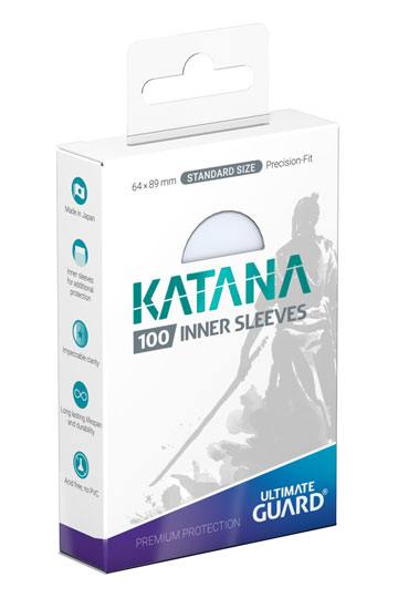 Ultimate Guard Katana Standard Size Inner Sleeves Transparent (100)