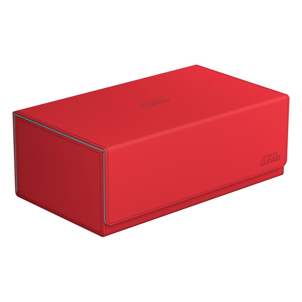 Ultimate Guard Arkhive Flip Case 800+ Standard Size XenoSkin Red Deck Box